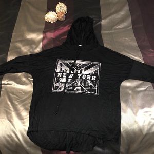 Cute New York Hooded Shirt